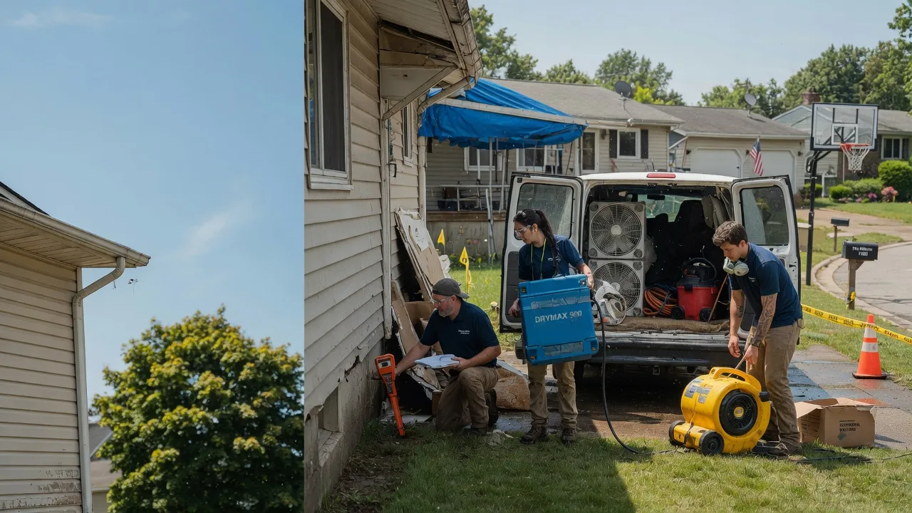 Ceiling Leak Cleanup in Bryn Athyn, PA near me